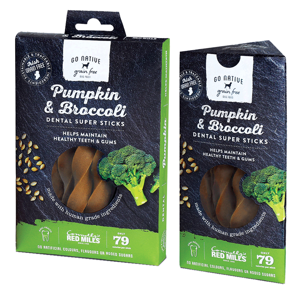 Go Native Dental Super Sticks with Pumpkin & Broccoli
