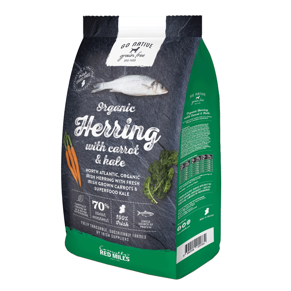 Go Native Organic Herring with Carrot & Kale